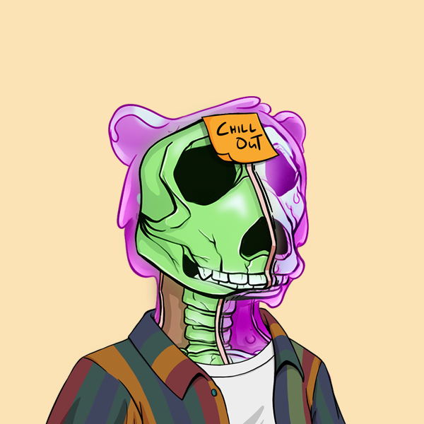 Zombie Okay Bear #1241