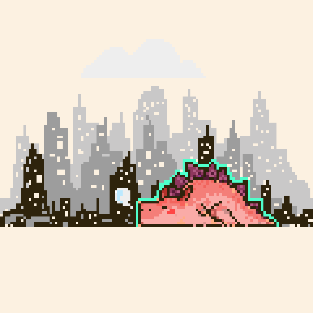 Meesfeet - Red Kaiju