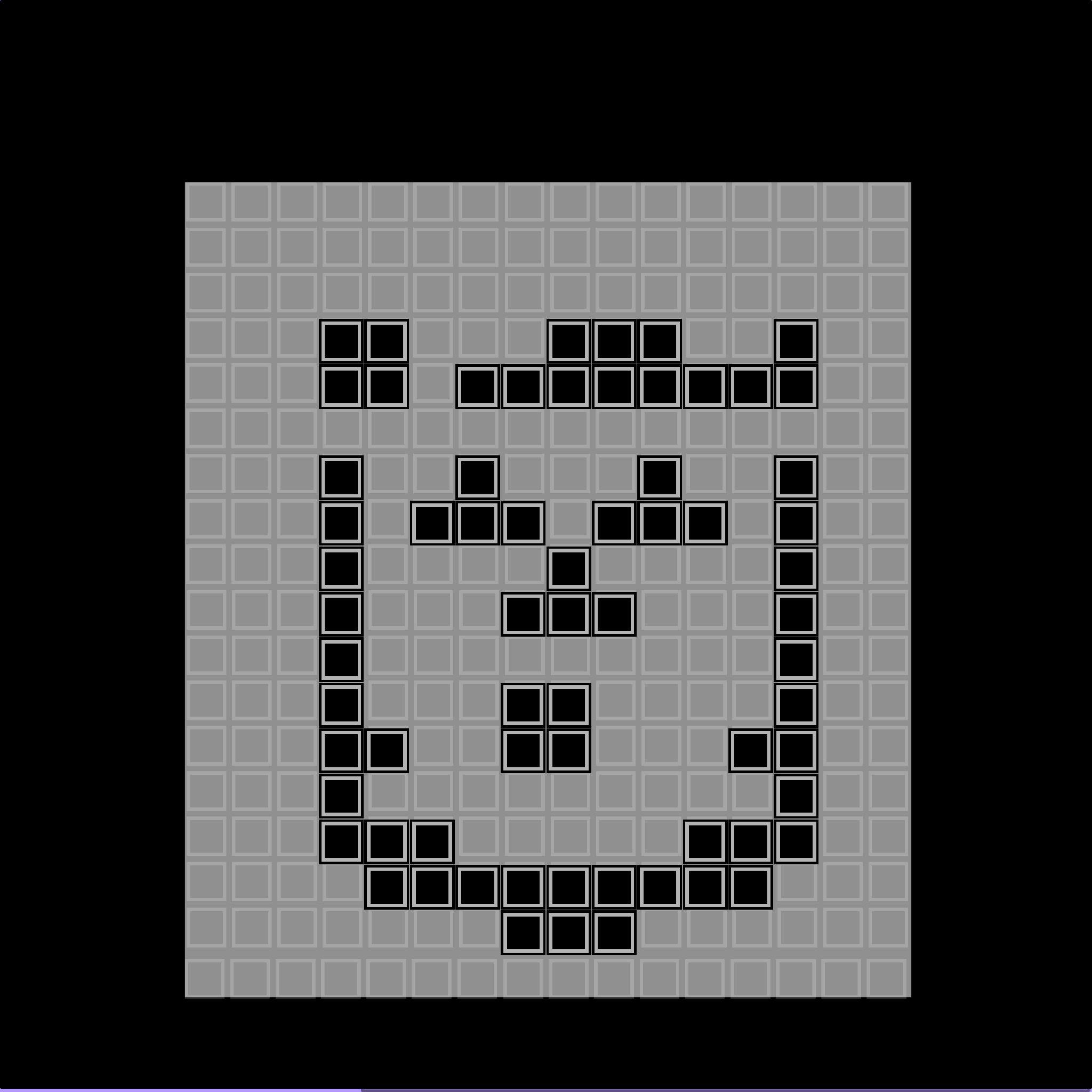 8-bit Block Face #5092