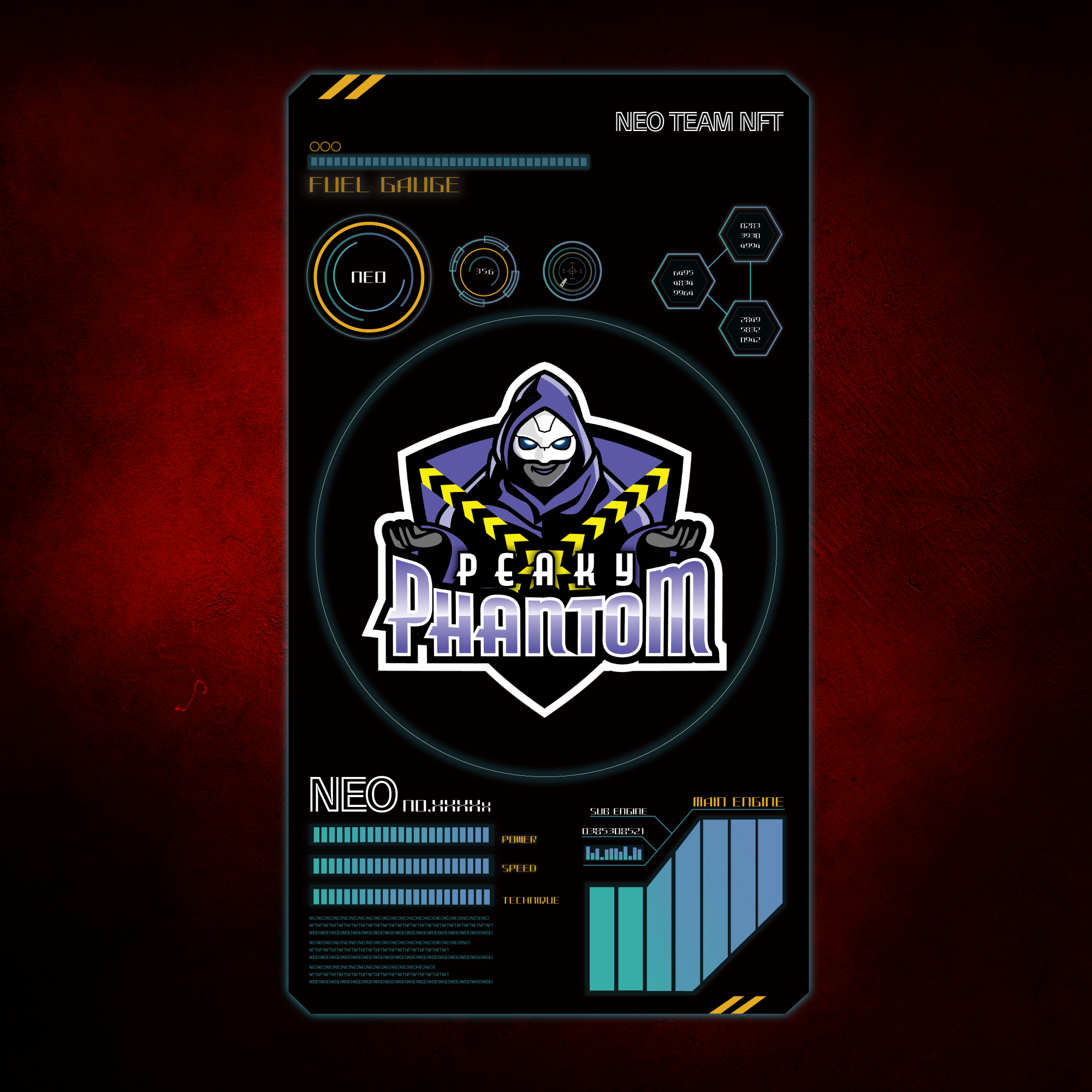 NEO TEAM NFT 【PEAKY PHANTOM】 #8