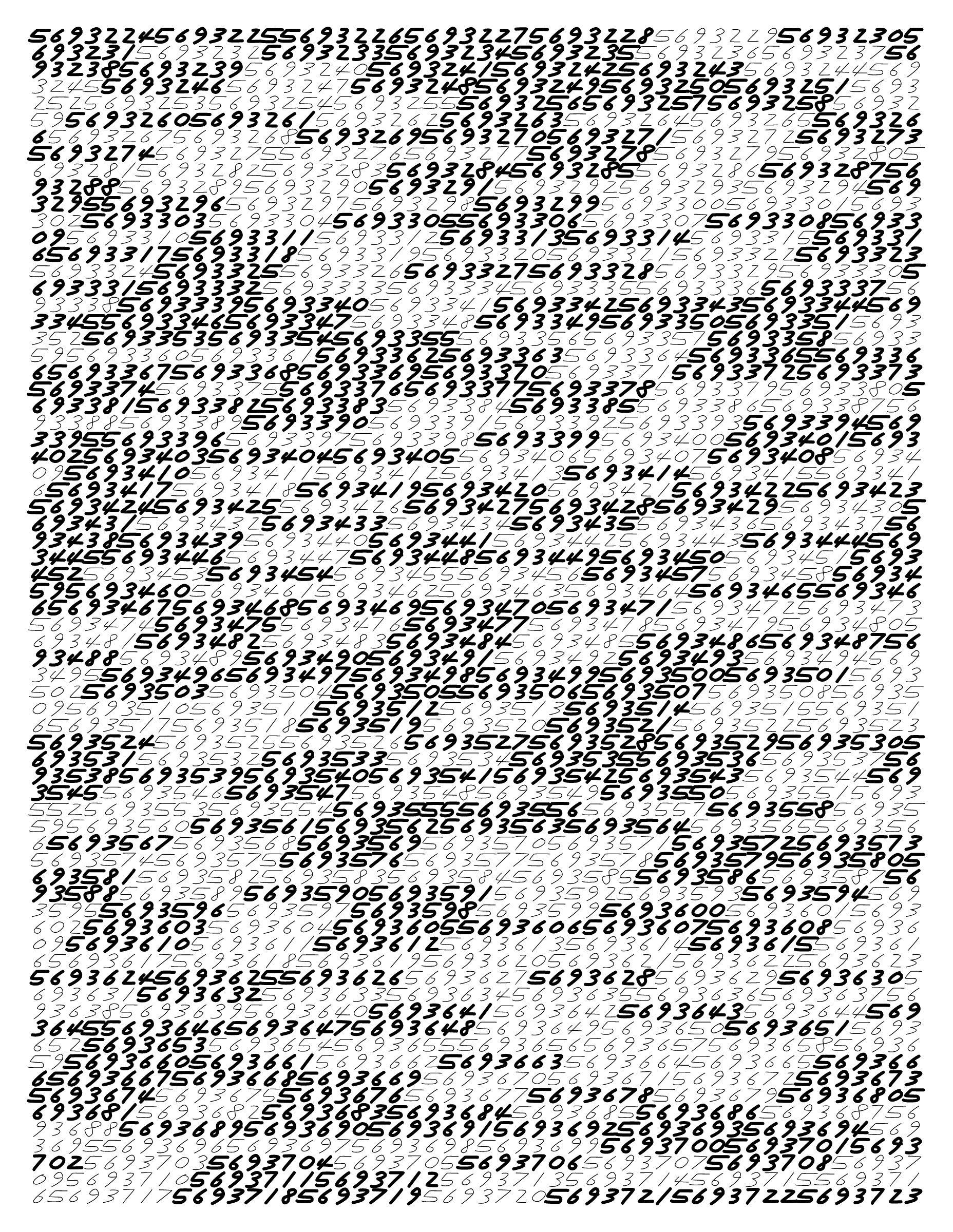 Endless (5,607,250 to Infinity) #277
