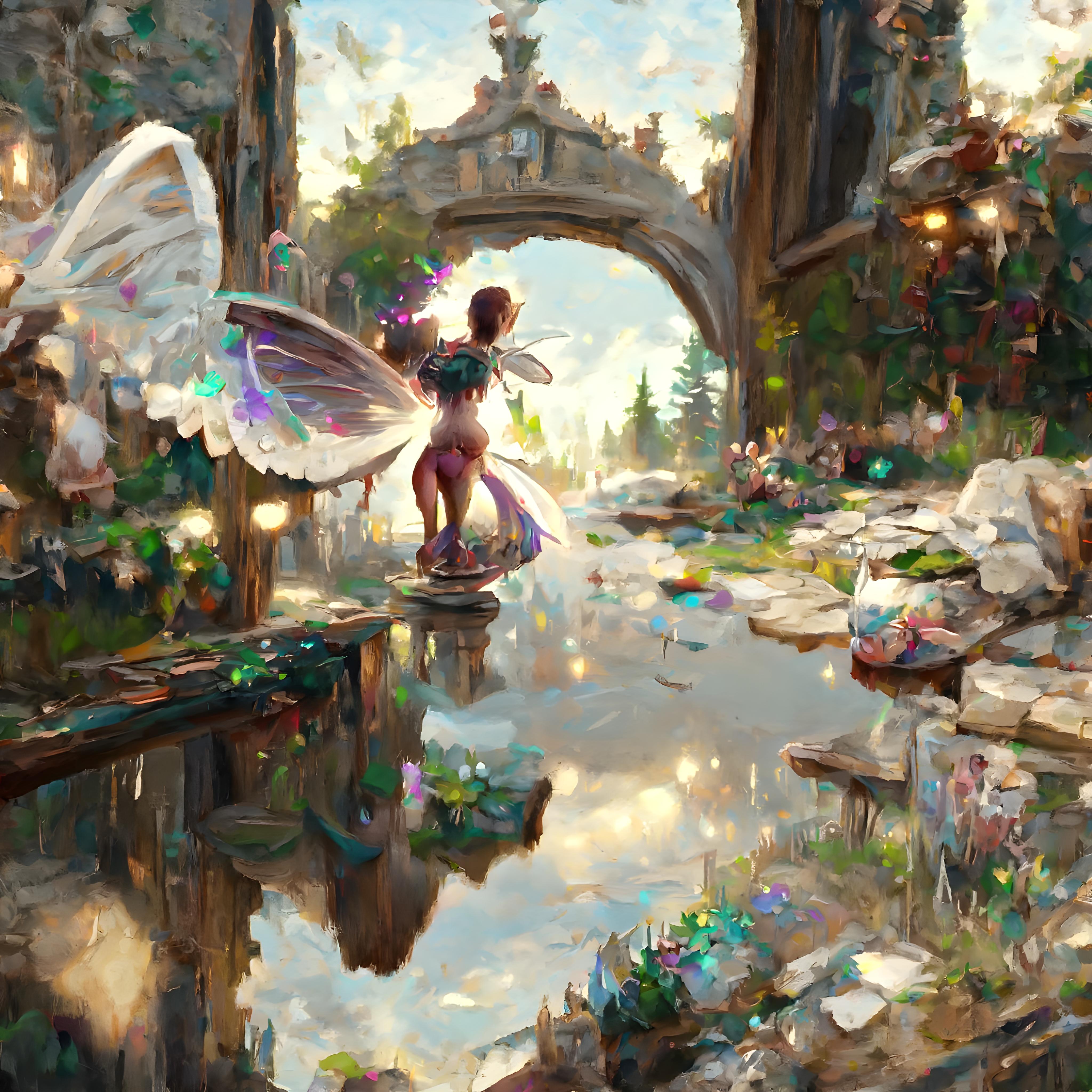 Why is the fairy slippery?