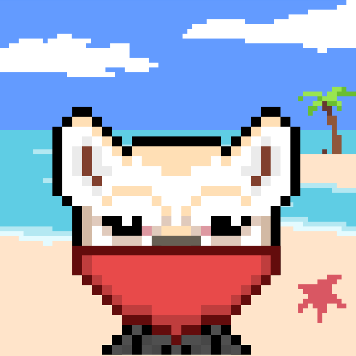 Pixel Doge #888