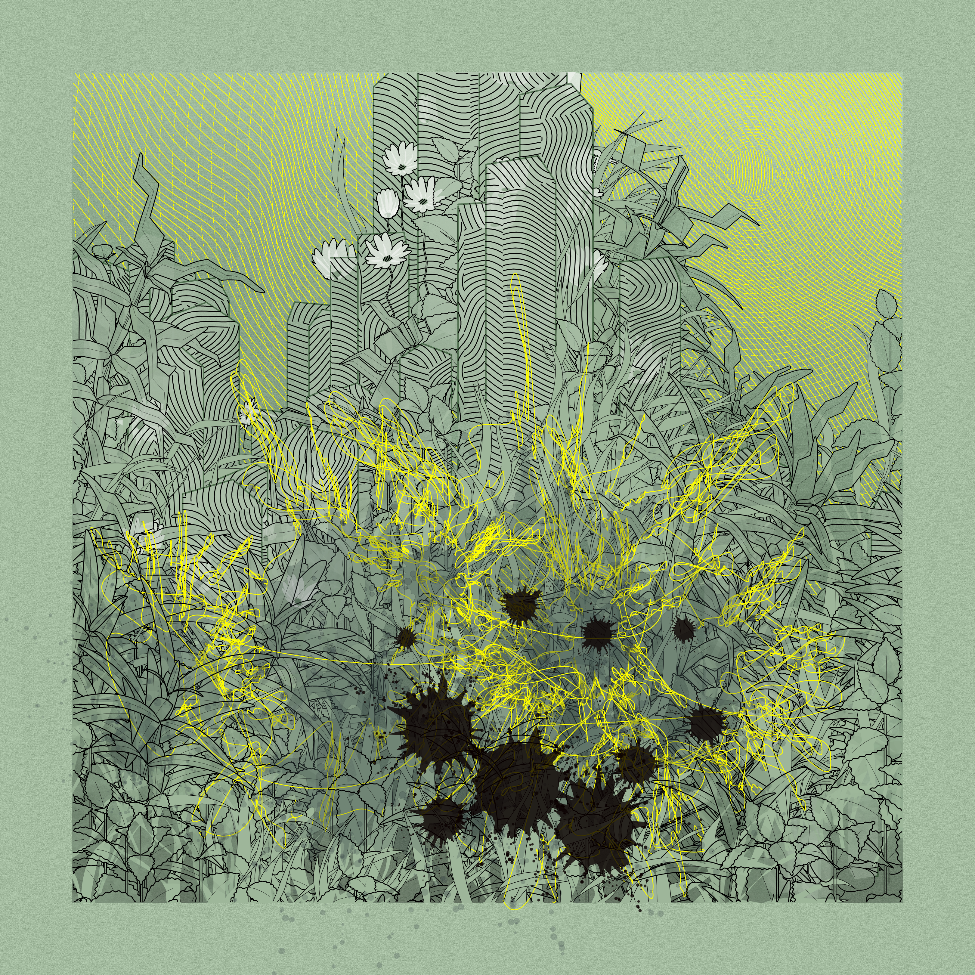 Landscape with Carbon Capture #758