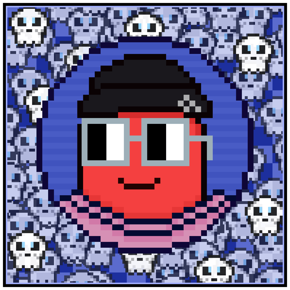 Kawaii SKULL GIFS COLLECTION 38