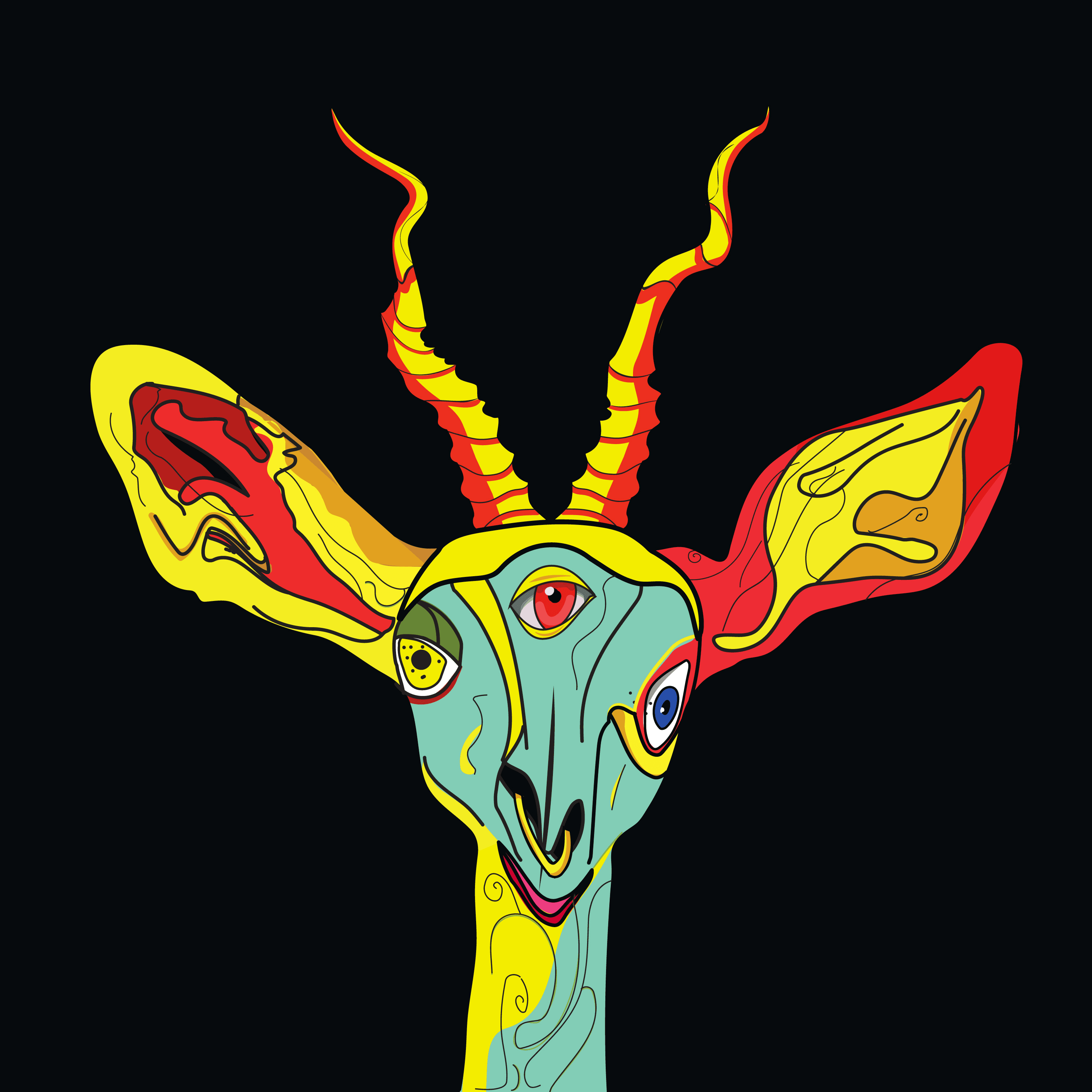 Cursed deer #0251