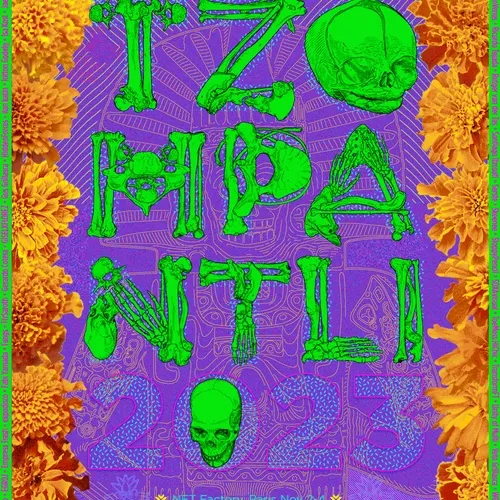 Tzompantli 2023 -Dia de Muertos- Commemorative Poster