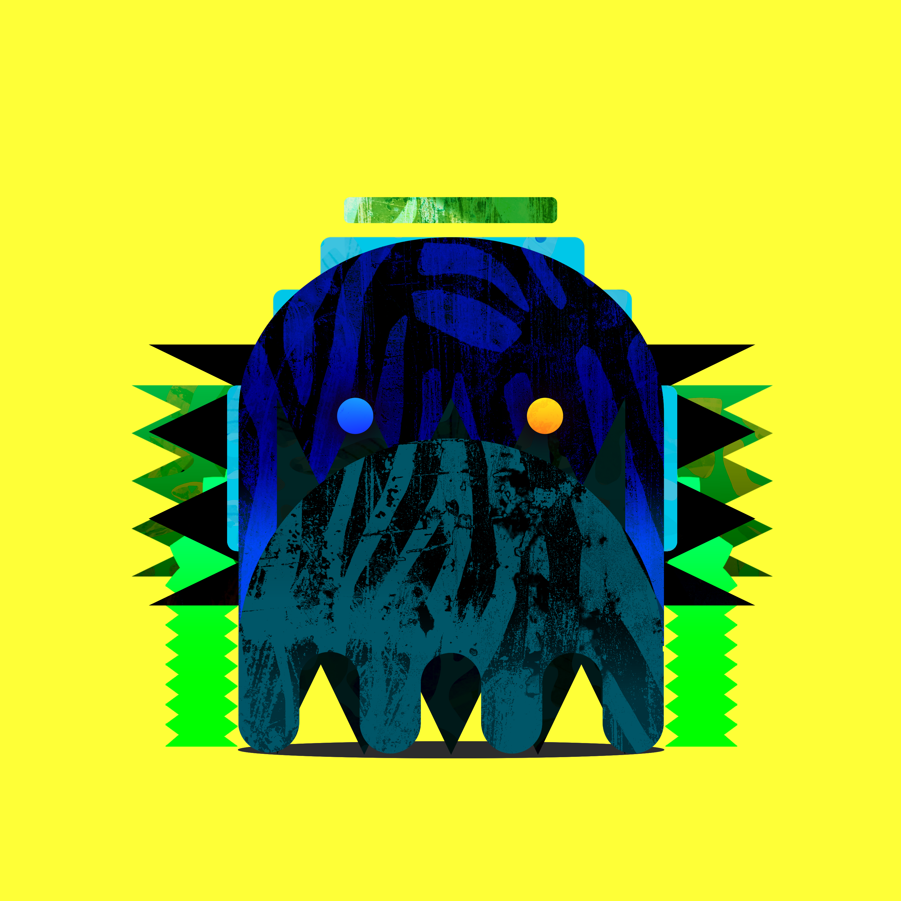 STAXX Invader #7123