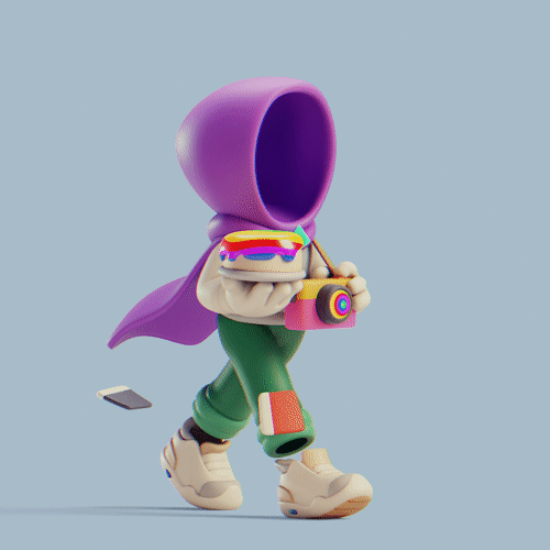 Invisible Friends 3D #666