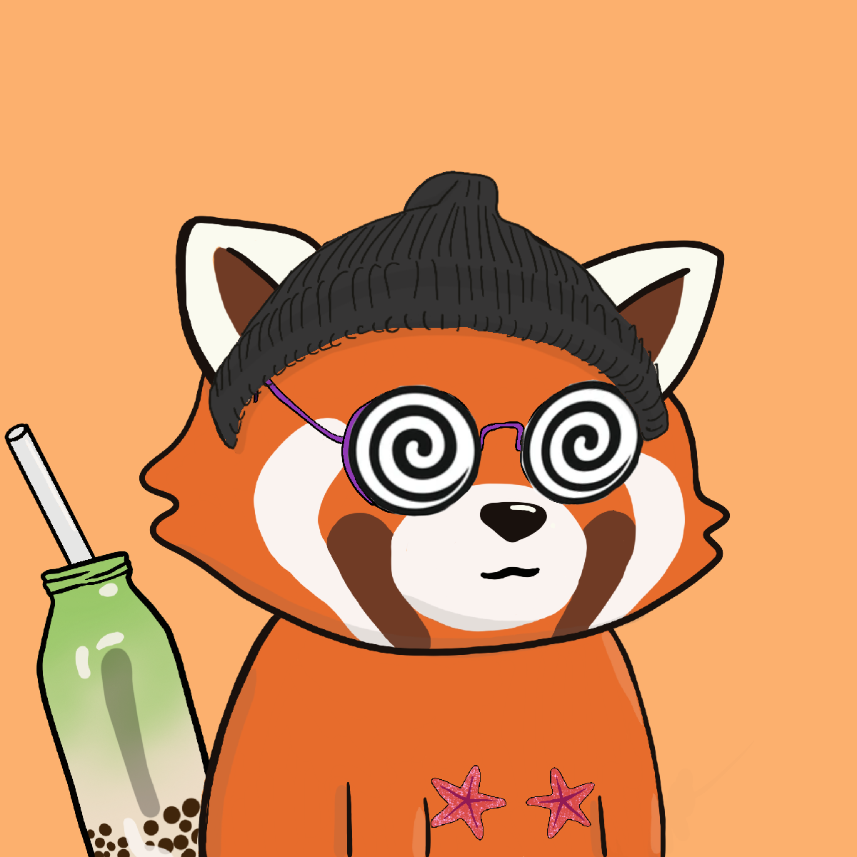 Okay Red Panda #7200
