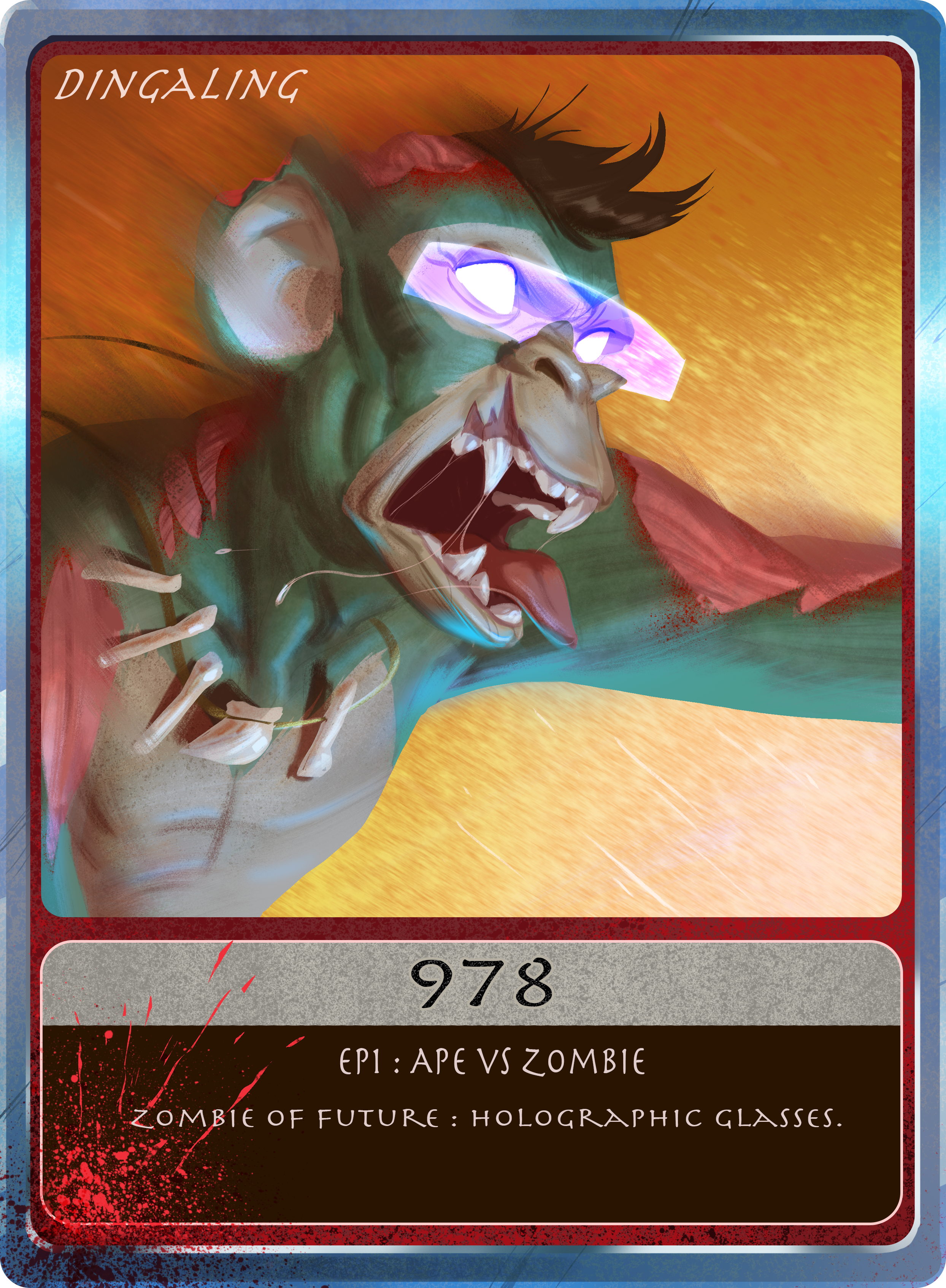 EP1 APE vs ZOMBIE : Dingaling 978