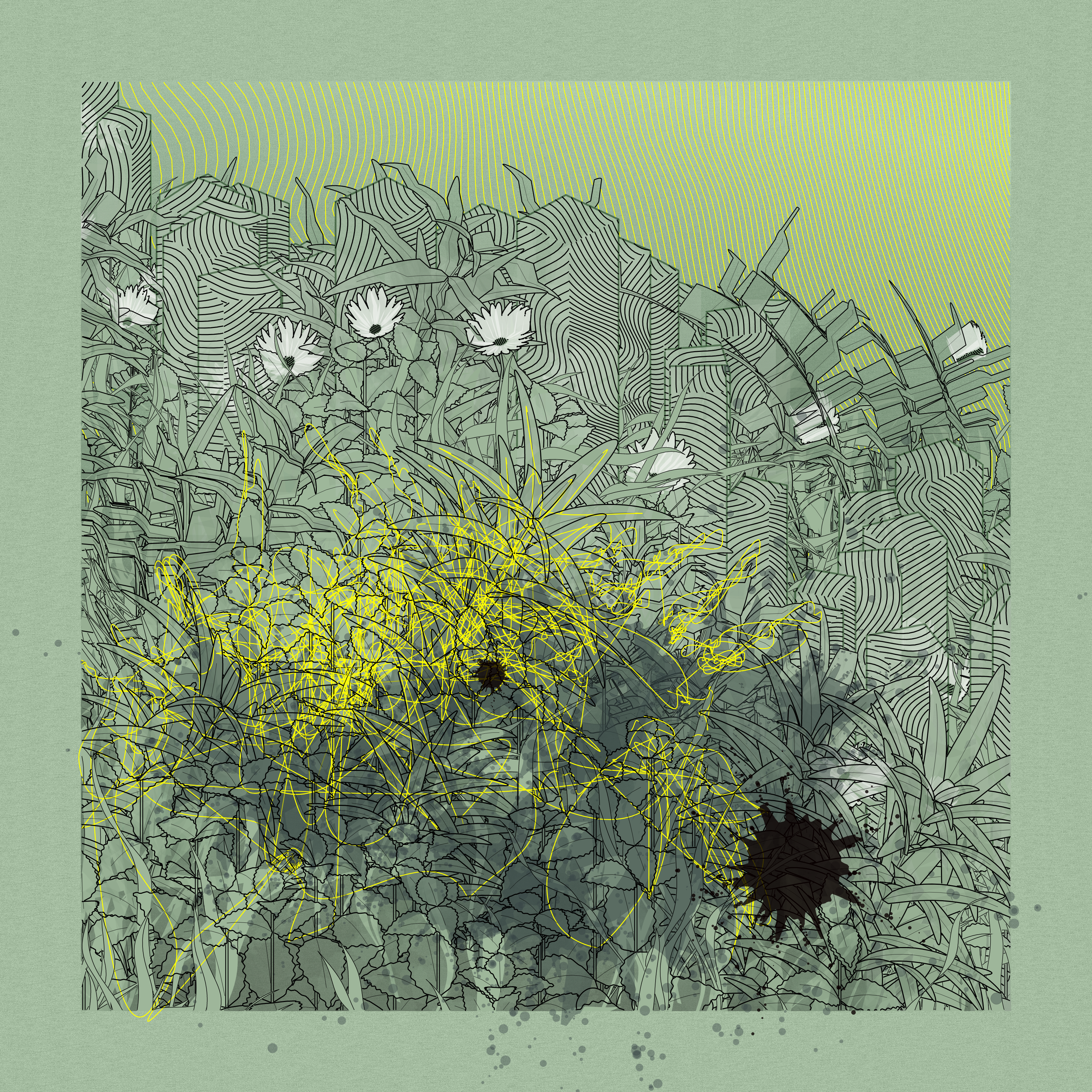 Landscape with Carbon Capture #3100