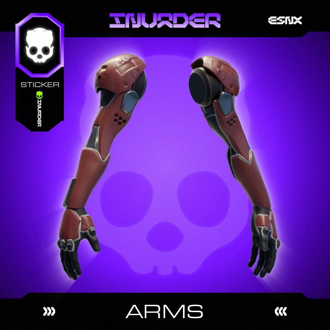 INVADER STKR Arms