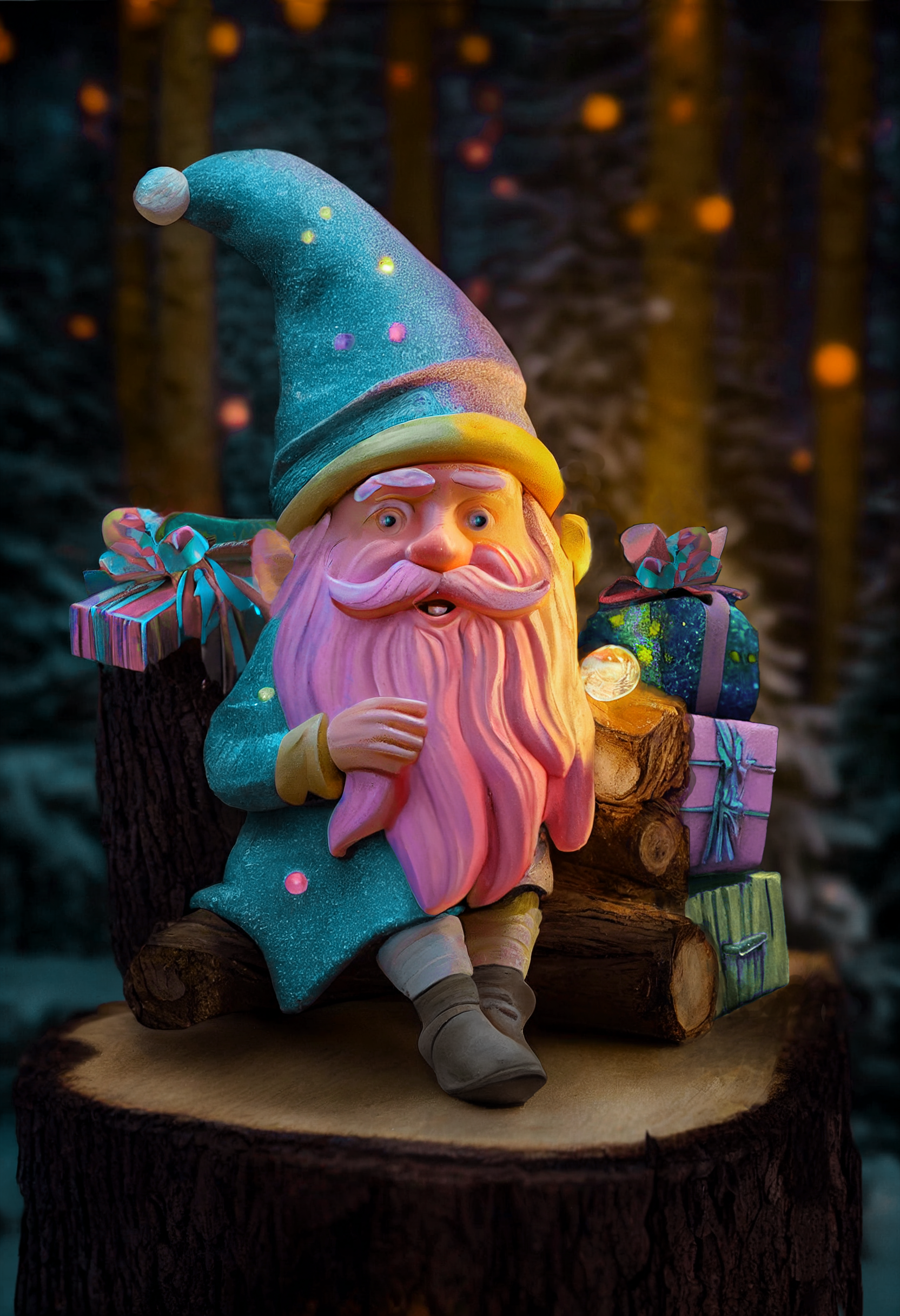 Forest Bounty: Santa Gnome #22/30