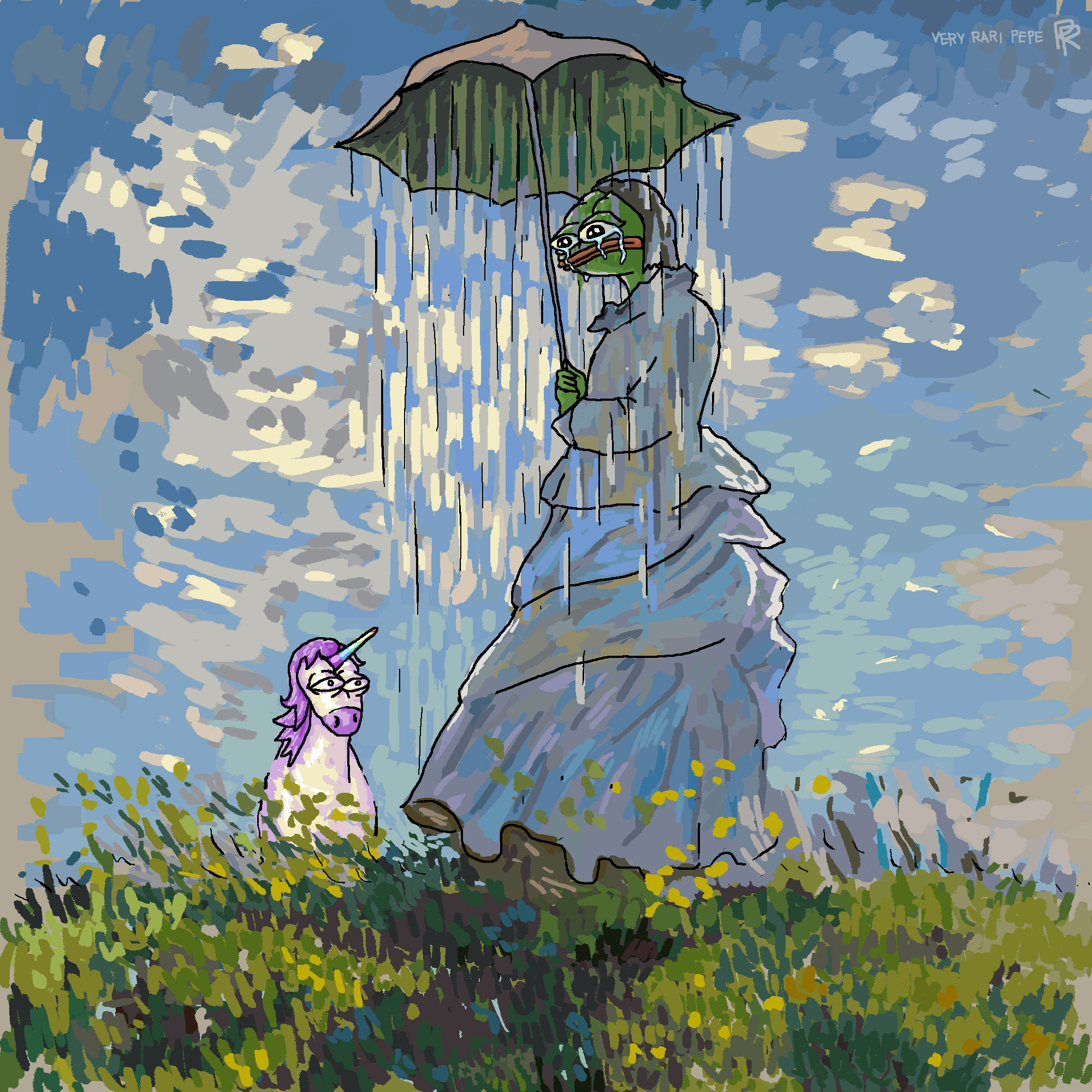 Cloudy Monet.