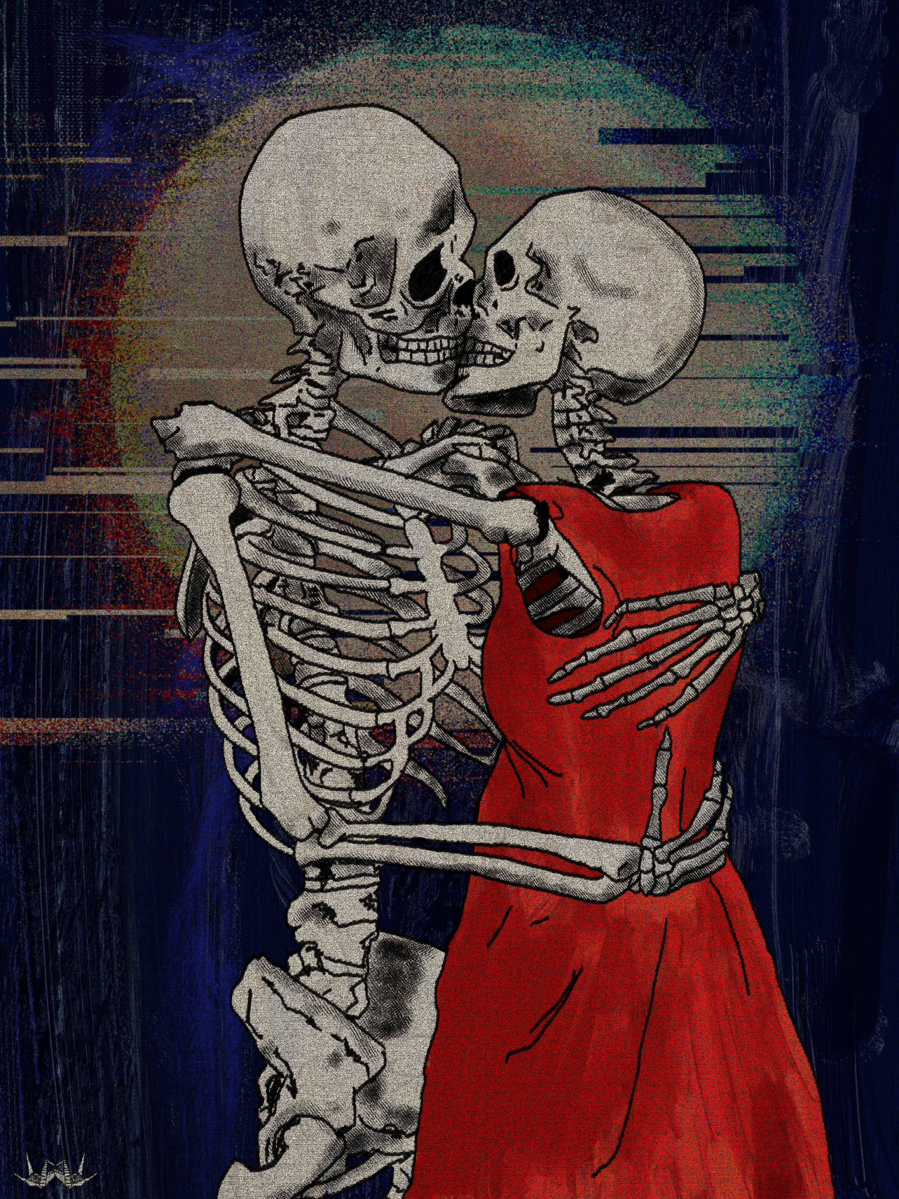 And kiss