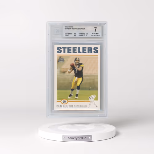 2004 Topps #311 Ben Roethlisberger (BGS 7 NM)