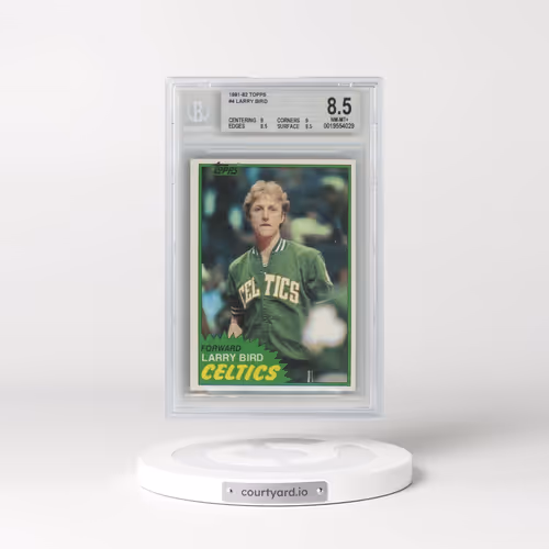 1981 Topps #4 Larry Bird (BGS 8.5 NM-MT+)