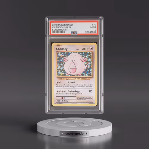 2016 Pokémon XY Evolutions #70 Chansey - Holo (PSA 9 MINT)
