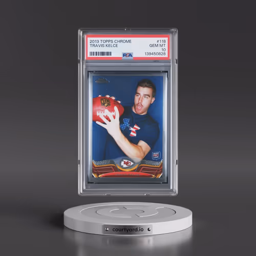 2013 Topps Chrome #118 Travis Kelce (PSA 10 GEM MINT)