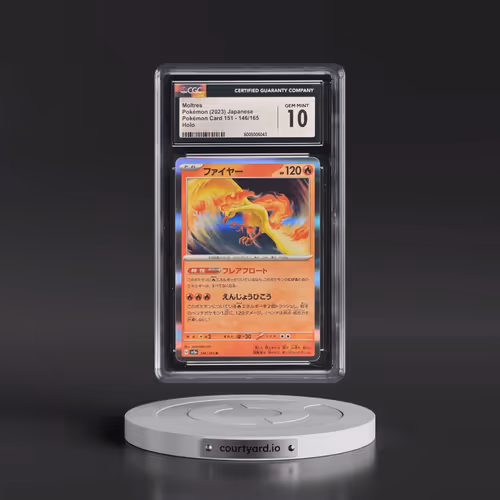 2023 Pokémon Card 151 #146/165 Moltres - Holo (CGC 10 GEM MINT)