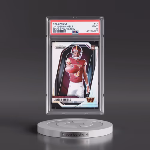 2024 Panini Prizm Rookie Variation #17 Jayden Daniels (PSA 9 MINT)