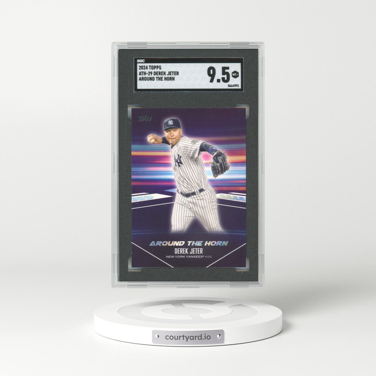 2024 Topps #ATH-29 Derek Jeter - Around the Horn (SGC 9.5 MINT+)