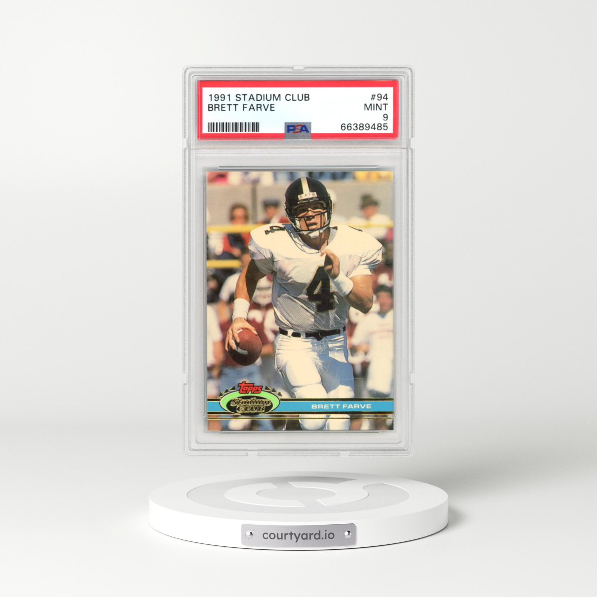 1991 Stadium Club #94 Brett Farve (PSA 9 MINT)
