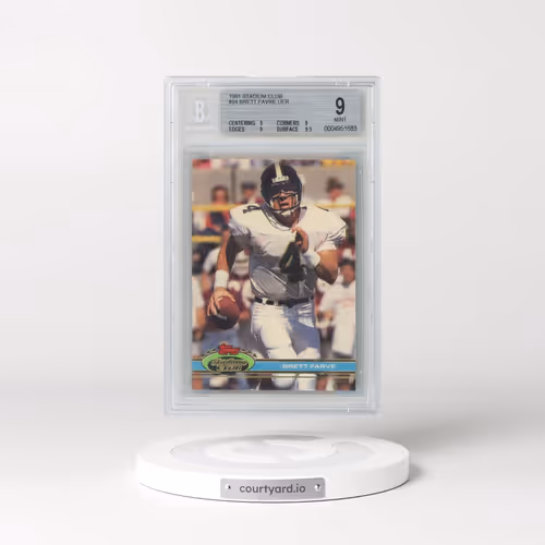 1991 Stadium Club #94 Brett Farve (BGS 9 MINT)