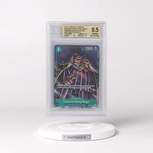 2022 One Piece Card Game Promos #ST02004 Capone"Gang"Bege C/(Premium Card Collection -Best Selection