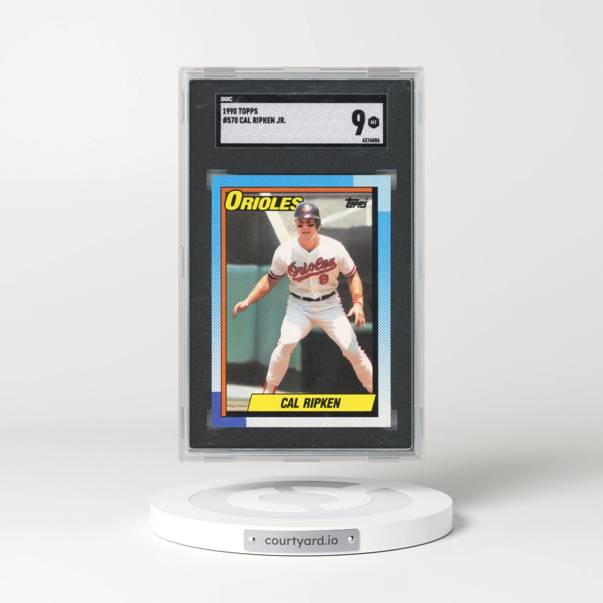 1990 Topps #570 Cal Ripken Jr. (SGC 9 MINT)