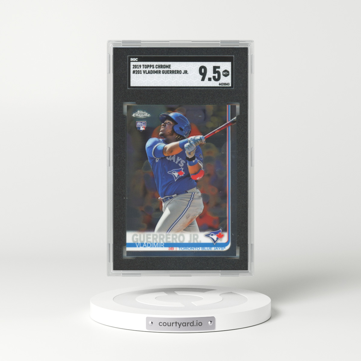 2019 Topps Chrome #201 Vladimir Guerrero Jr. (SGC 9.5 MINT+)