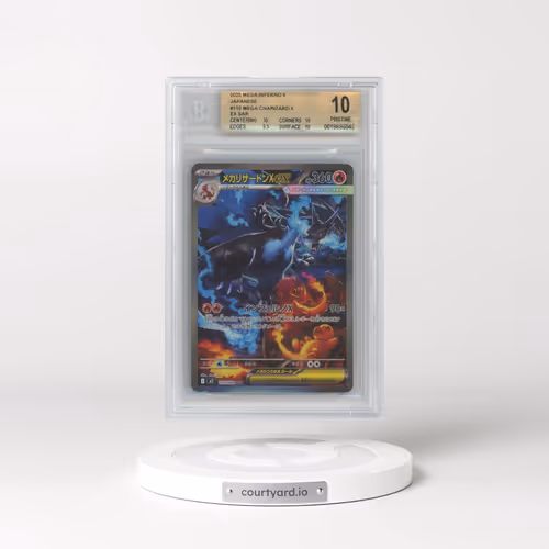 2025 Pokémon M2-Inferno X #110 Mega Charizard X EX - Holo Special Art Rare (BGS 10 PRISTINE)