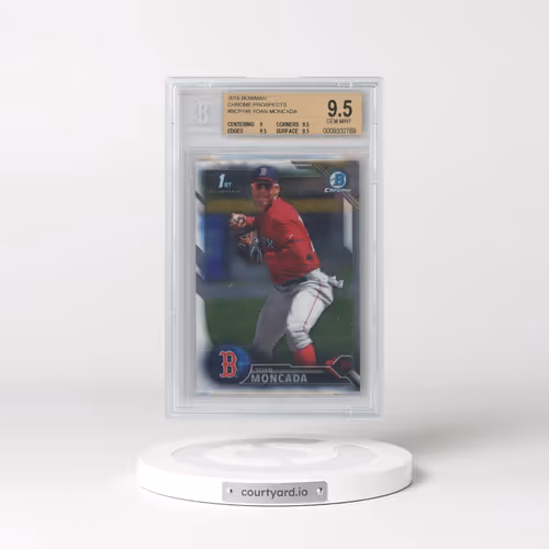 2016 Bowman Chrome Prospects #BCP148 Yoan Moncada (BGS 9.5 GEM MINT)
