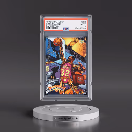 1992 Upper Deck #508 Karl Malone - Fanimation (PSA 9 MINT)