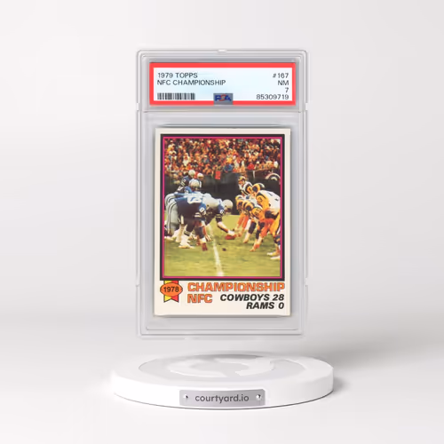 1979 Topps #167 NFC Championship (PSA 7 NM)