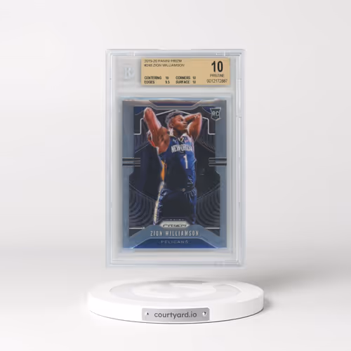 2019 Panini Prizm #248 Zion Williamson (BGS 10 PRISTINE)