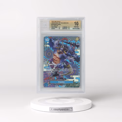 2023 One Piece OP05-Awakening of the New Era #044 Kaido - Special Alternate Art (BGS 10 PRISTINE)