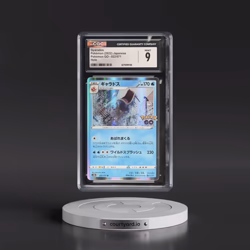 2022 Pokémon GO #022/071 Gyarados - Holo (CGC 9 MINT)