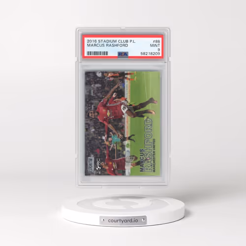 2016 Stadium Club Premier League #88 Marcus Rashford (PSA 9 MINT)