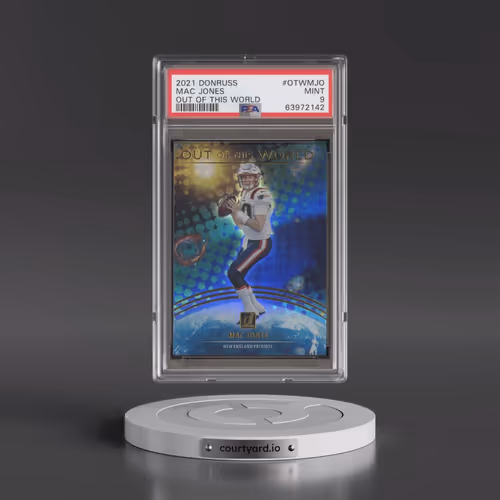 2021 Panini Donruss Out of This World #OTWMJO Mac Jones (PSA 9 MINT)