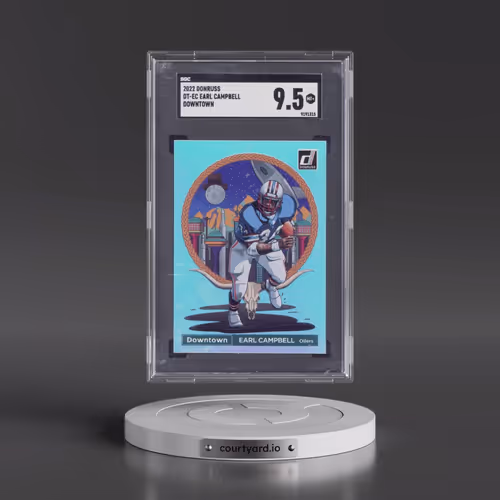 2022 Donruss #DT-EC Earl Campbell - Downtown (SGC 9.5 MINT+)
