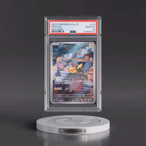 2023 Pokémon Sv2a-Pokémon 151 #173 Pikachu - Art Rare (PSA 10 GEM MINT)