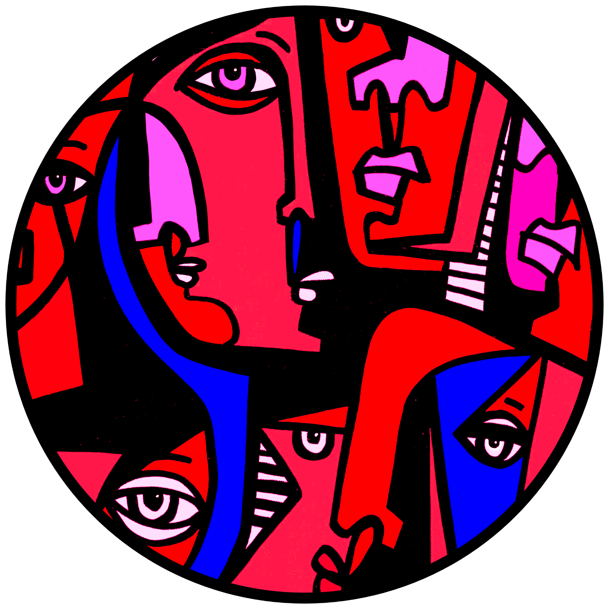 Cubist Circle 88