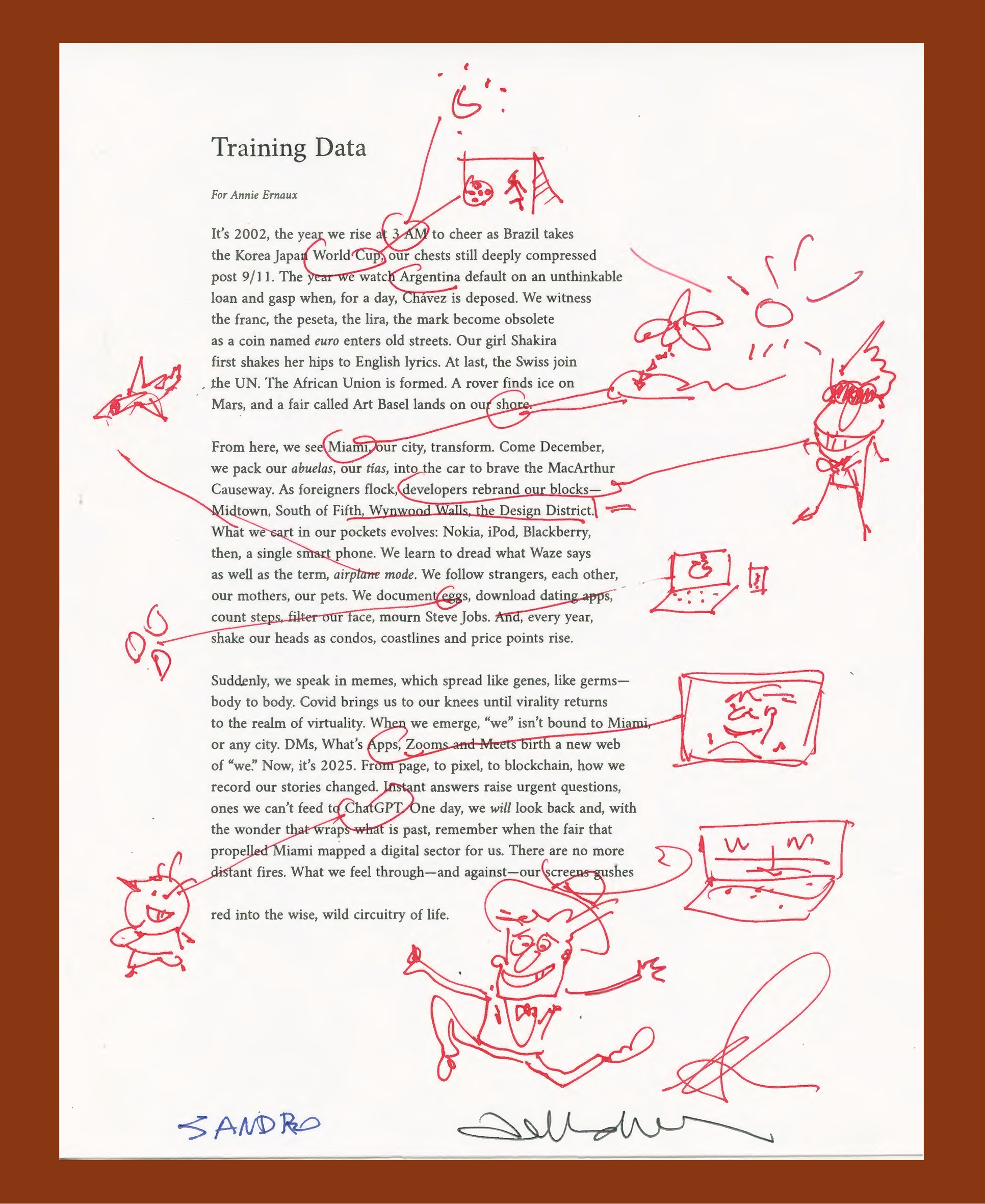 Sandro Kereselidze’s Training Data
