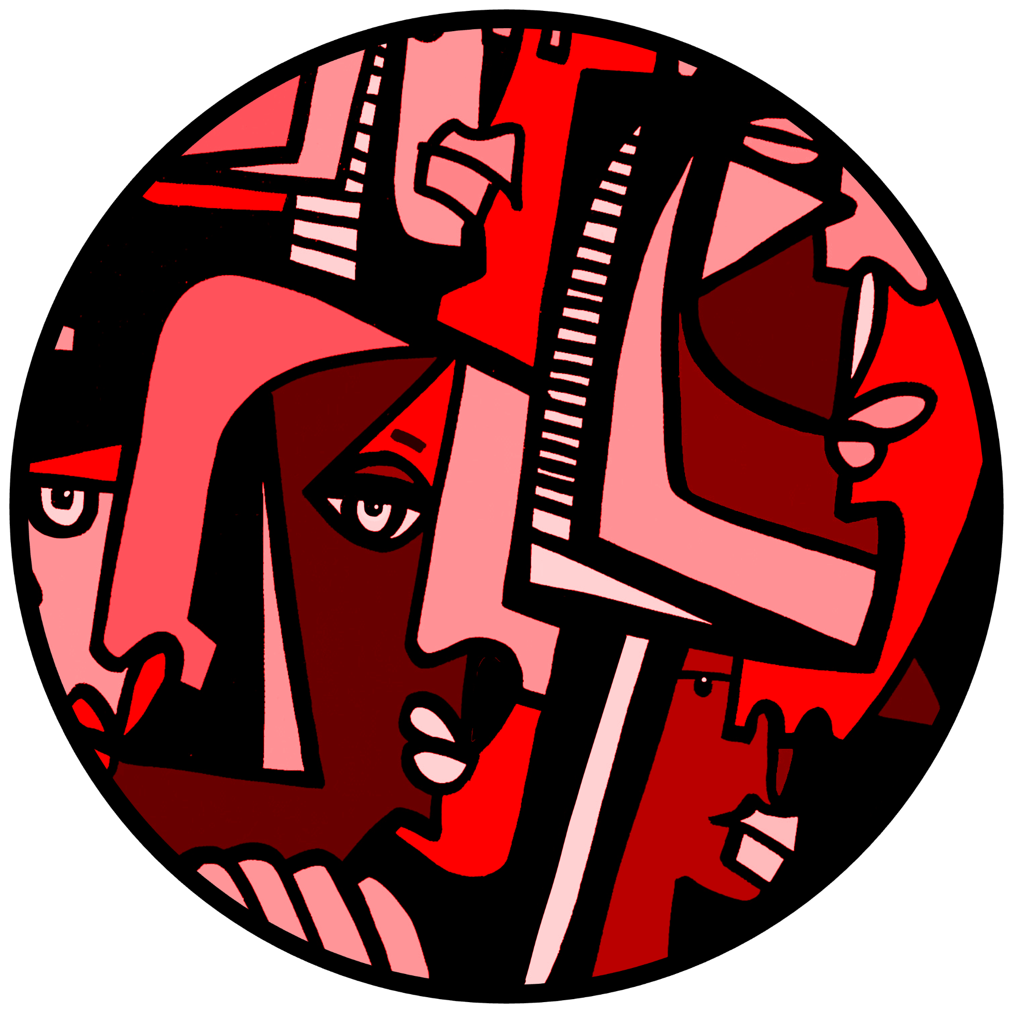 Cubist Circle 119