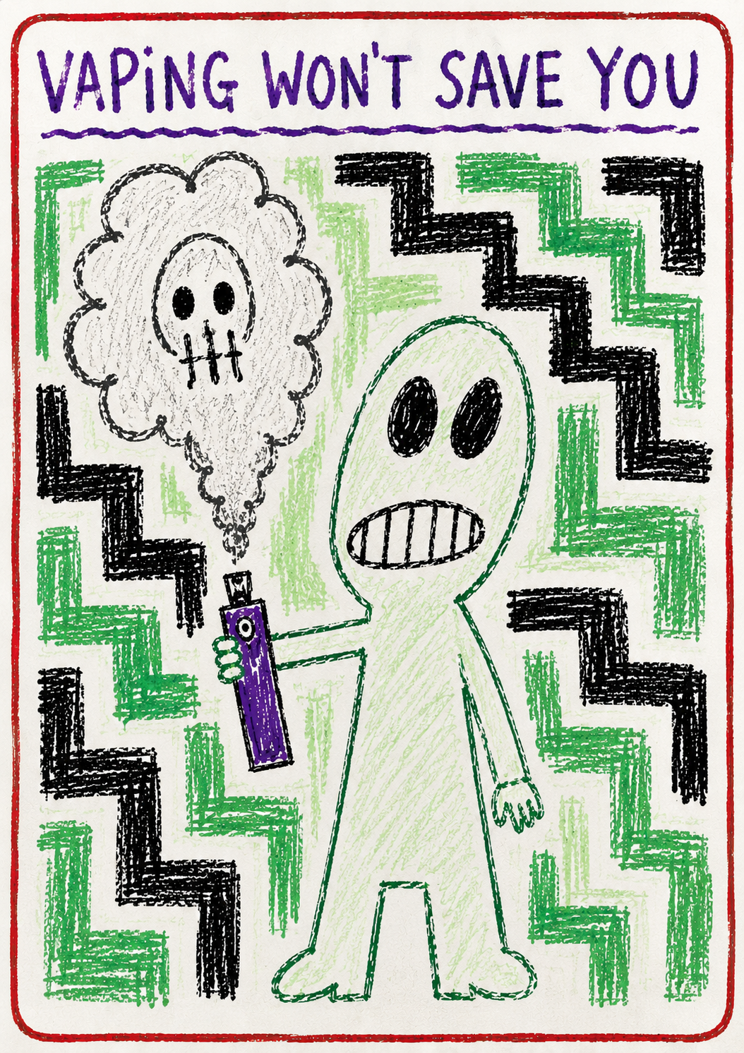 VAPING WONT SAVE YOU