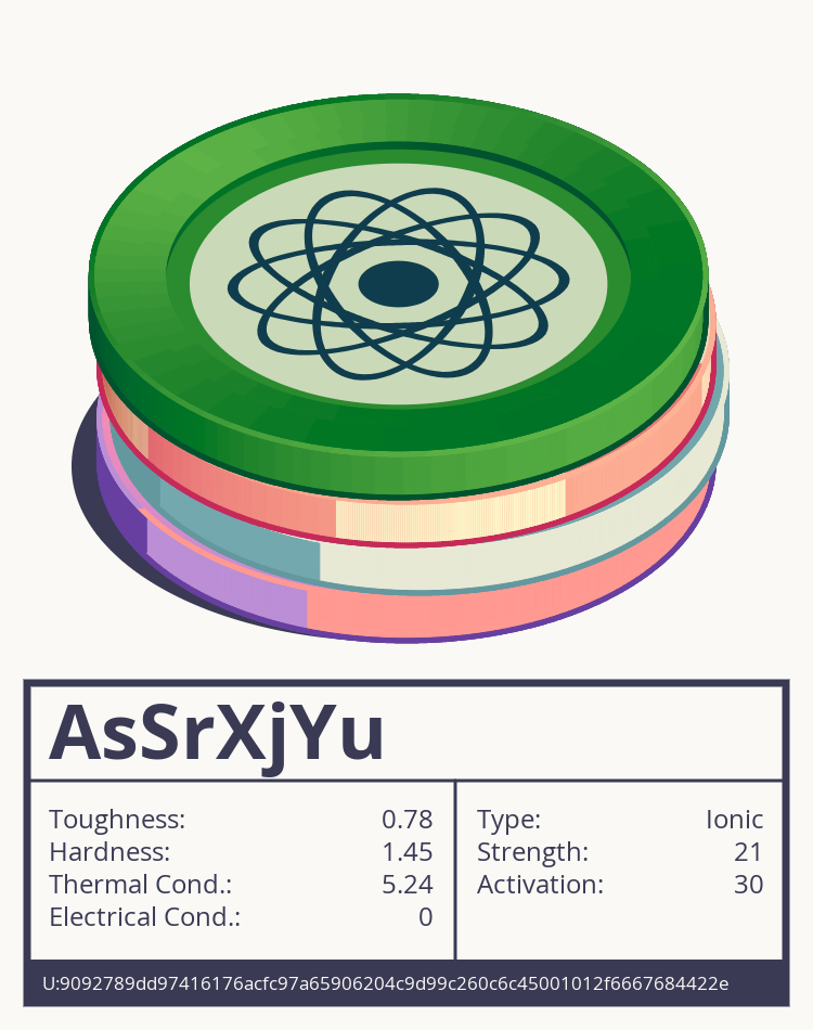 AsSrXjYu molecule