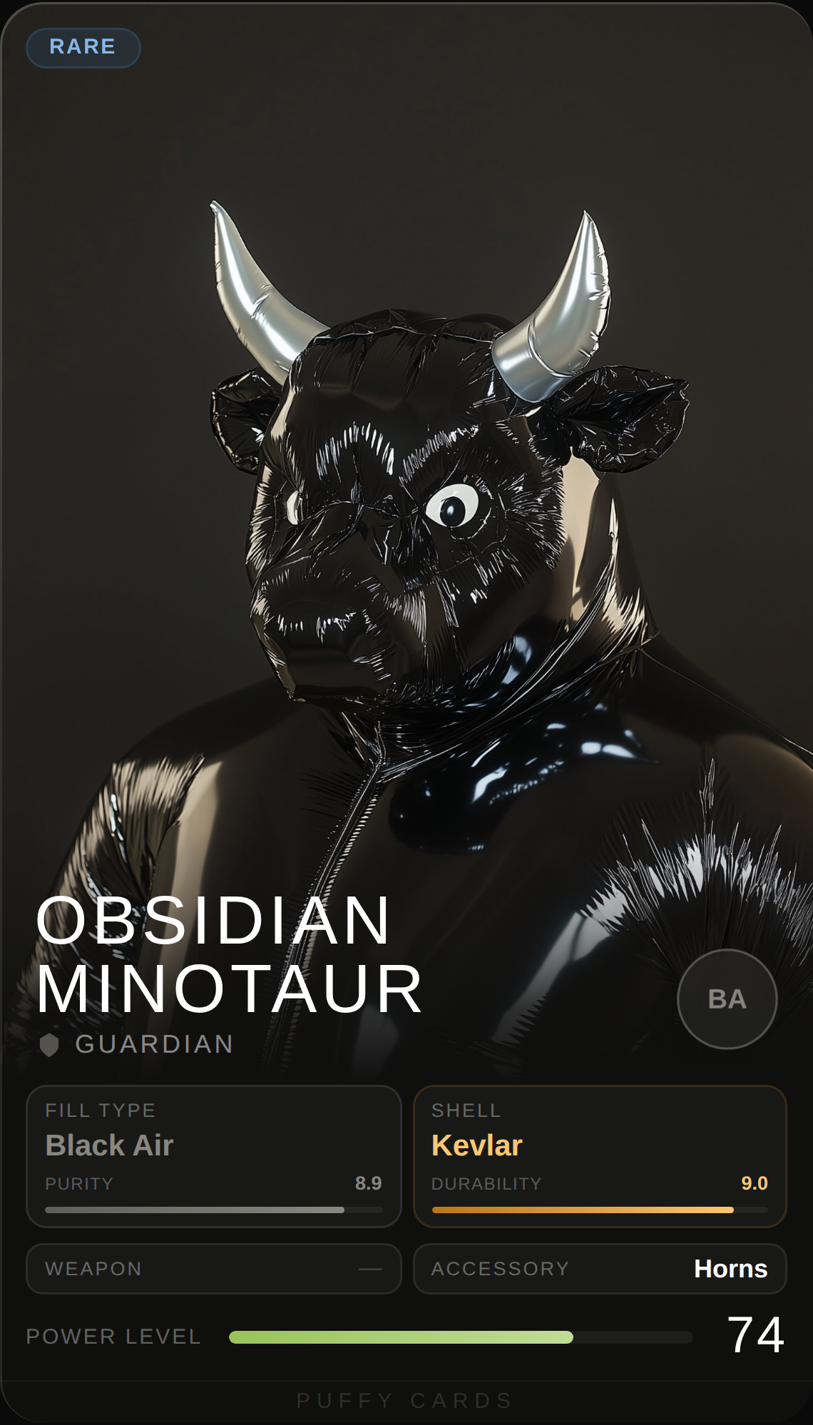 Obsidian Minotaur
