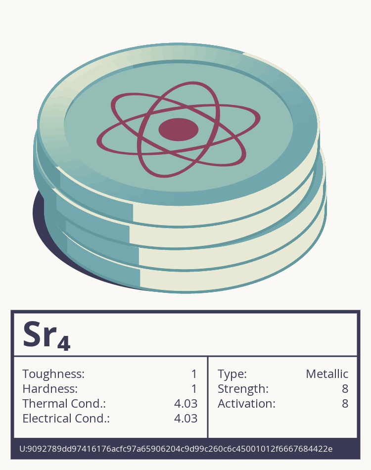 Sr₄ molecule